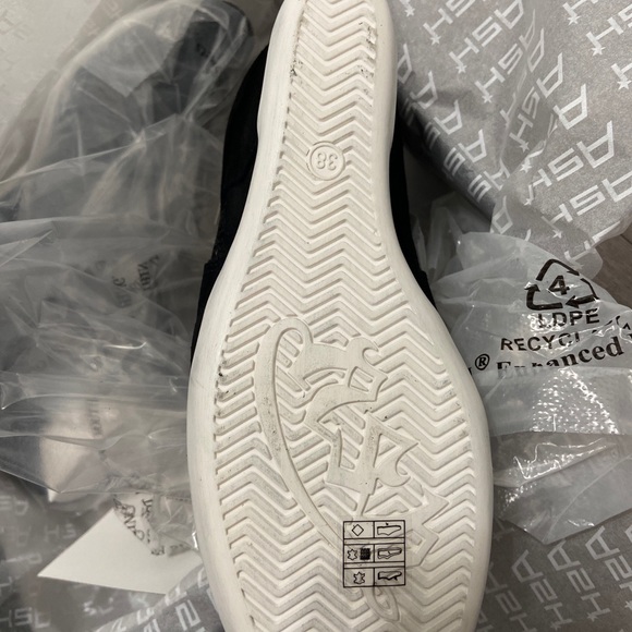 COPY - Ash Bowie Suede Perforated Wedge Sneaker 38 - Picture 7 of 10